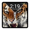 écran de verrouillage à glissière - tigre icon