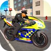 Police Bike Stunt Race Game icon