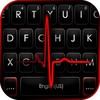 Red Heartbeat Live Keyboard Ba icon