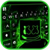 Neon Green DJ Keyboard Theme icon