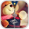 Teddy Bear Zipper Lock icon