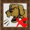 Stop dog barking icon