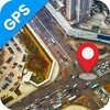 Gps Route Navigation Earth Map icon