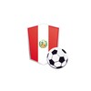 Icono de Futbol de Peru