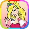Princess Coloring Pages icon