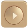 Poweramp Champagne Gold Skin 아이콘