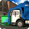 Icône Road Garbage Dump Truck Driver