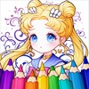 Doll Princess Anime Color Fan icon