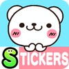 Bear Heart Stickers icon
