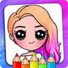 Girls Coloring Book icon