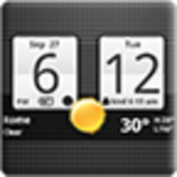 Sense Analog Clock Widget for Android - Download the APK from Uptodown