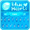 GO Keyboard Blue Hearts Theme icon