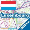 LUXEMBOURG NETWORK MAP icon