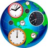World Time Zone Clock Time now icon