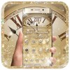 Gold Diamond Clock icon