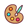Icon von note color