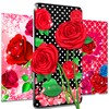 Pink red roses live wallpaper icon