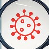Coronavirus map icon