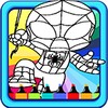 Coloring Book-Mini Heroes icon