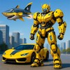 Icono de Shark Robot Transform Game 3D