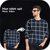 Man T-Shirt Suit Photo Editor icon
