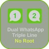Whats Dual Line App icon