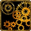 Mechanical Gear Clock Live Wallpaper icon