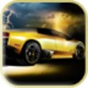 3D racing cars icon