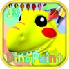 Icono de Dinosaur Coloring 3D