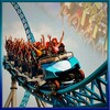 ไอคอน Roller coaster ride USA