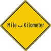 Icône Mile en Km