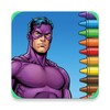 Icono de Superhero Coloring Pages
