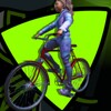 run and ride bike icon