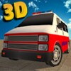 Ambulance Driver Rescue 3D Sim icon