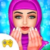 Hijab Fashion Doll Makeup Salon 아이콘