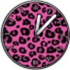 粉紅色的時鐘 icon