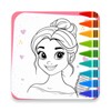 Icono de Princess Coloring Wonderland