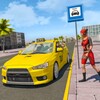 ไอคอน Superhero Taxi Simulator: Car Racing Stunts Games