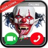 Scary Clown Fake call icon