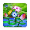 Icono de 3D Flower Touch Live Wallpaper