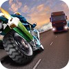 Moto traffic rider icon