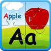 Alphabet puzzles flash cards icon