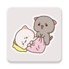 Animated Mochi Cat Stickers icon