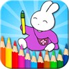 Coloring Bunny icon