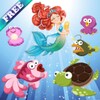 Ikon Mermaids and Fishes for Kids