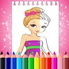 Beauty and Fashion : Coloring book for girls icon