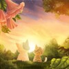 أيقونة Kitten Sunset Live Wallpaper Free