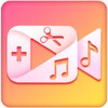 Audio Video Mixer, Video to mp3 Add audio to video icon