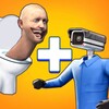 Merge Toilet Monster Game icon