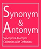 Pictogramă Synonym and Antonym